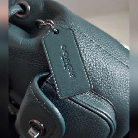 Coach Hadley Leather Backpack New With Tags - Picture 2 of 7